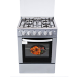 Cuisinière Astech 4 Feux 60X60 A Gaz Avec Four A Gaz INOX Mis CSI60MS - immagine 5