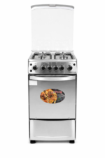 Cuisinière Astech 4 Feux 50X50 A Gaz Avec Four A Gaz INOX XA50GS - immagine 2