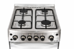 Cuisinière Astech 4 Feux 50X50 A Gaz Avec Four A Gaz INOX XA50GS - immagine 4