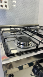 Cuisinière Fresh 4 Feux 60X60 A Gaz Gris 13969 - immagine 4