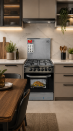 Cuisinière Fresh 4 Feux 60X60 A Gaz Gris 13969 - immagine 6