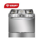 Cuisinière Smart Technology 5 Feux 80X60 A Gaz Rotisseur INOX STC8060C