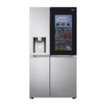 Réfrigérateur LG Side By Side Knock Knock Avec Fontaine Gris GCX257CSES