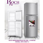 Réfrigérateur Roch 2 Portes 135 Litres Gris RFR135DTJ