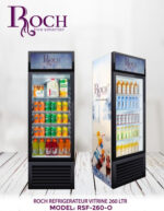 Réfrigérateur Roch Vertical 1 Porte 260 Litres Vitrine RSF260O