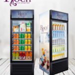 Réfrigérateur Roch Vertical 1 Porte 420 Litres Vitrine RSF420SE