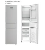 Réfrigérateur Enduro Combiné 4 Tiroirs 246 Litres Gris RORMP246X