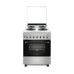 Cuisinière Astech 4 Feux 60X60 Électrique Avec Four Électrique Gris EL04ELE