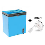 Congélateur Walton Coffre 145 Litres Bleu WCF1D5DELXX + Batteuse Offert