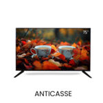 Téléviseur Wiwlil 75 » Smart Android 4K Ultra HD Anticasse
