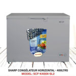 Congélateur Sharp Horizontal 400 Litres Gris SCFK400XLS2
