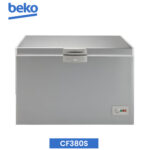 Congélateur Beko Horizontal 550 Litres Avec Vitre Gris CF380ST24