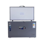Congélateur Astech 400 Litres Avec Vitre Gris CH400GM