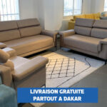 Salon Canape 6 Places Simili Cuir Couleur Au Choix Conforma
