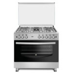 Cuisinière Ferre 5 Feux 90X60 A Gaz Gris F9P50G2Di