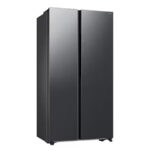 Réfrigérateur Samsung Side By Side 2 Portes 562 Litres Noir Mate Rs57Dg4000B4Gh