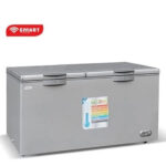 Congélateur Smart Technology Horizontal 2 Portes 500 Litres Gris STCC550