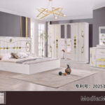 Chambre A Coucher 6 Battants 5 Pieces Blanc MC626H