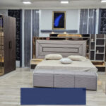 Chambre A Coucher Armoire 6 Battants 6 Pieces Marron Gris Anka