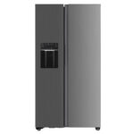 Réfrigérateur Elactron Side By Side 2 Portes Avec Dist Eau Et Glacon Gris EL48SBSIM