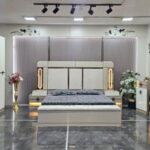 Chambre A Coucher Armoire 6 Battants 6 Pieces Lora Champagne 5021