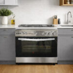 Cuisinière Tecnolux 5Feux 90X60 A Gaz Inox Tec90