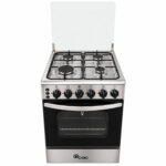 Cuisinière Cac 4 Feux 50X50 Full Option INOX CAC50F
