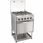 Cuisinière Smart Technology 4 Feux 50X50 INOX STC5050PA