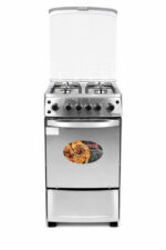 Cuisinière Astech 4 Feux 50X50 A Gaz Avec Four A Gaz INOX XA50GS