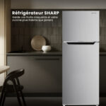 Réfrigérateur Sharp 2 Portes 380 Litres Nofrost Gris SJHM380HS2